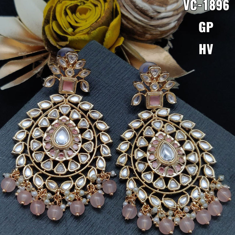 Vivah Creation Kundan Dangler Earrings