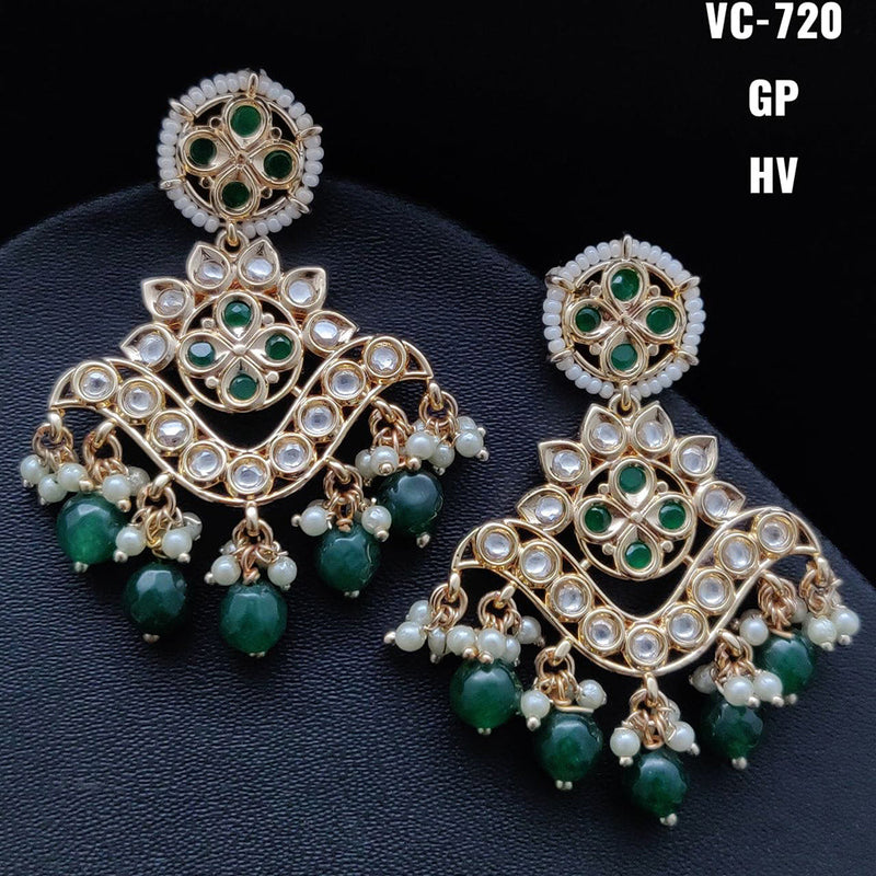 Vivah Creation Kundan Dangler Earrings