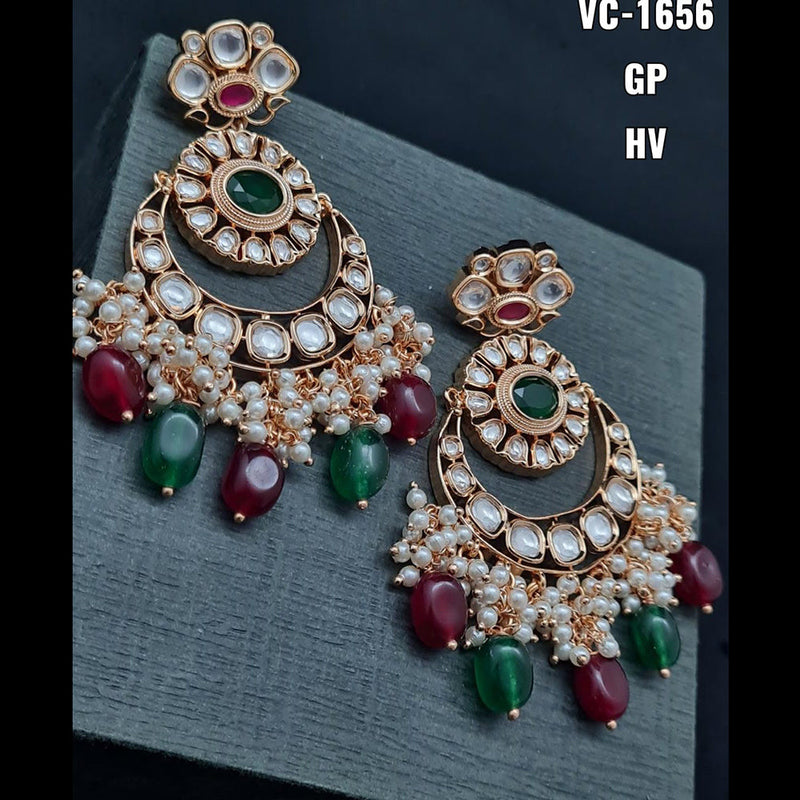 Vivah Creation Kundan Dangler Earrings