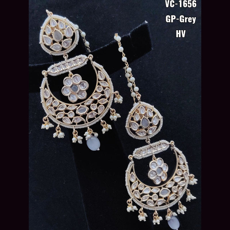 Vivah Creation Kundan Dangler Earrings