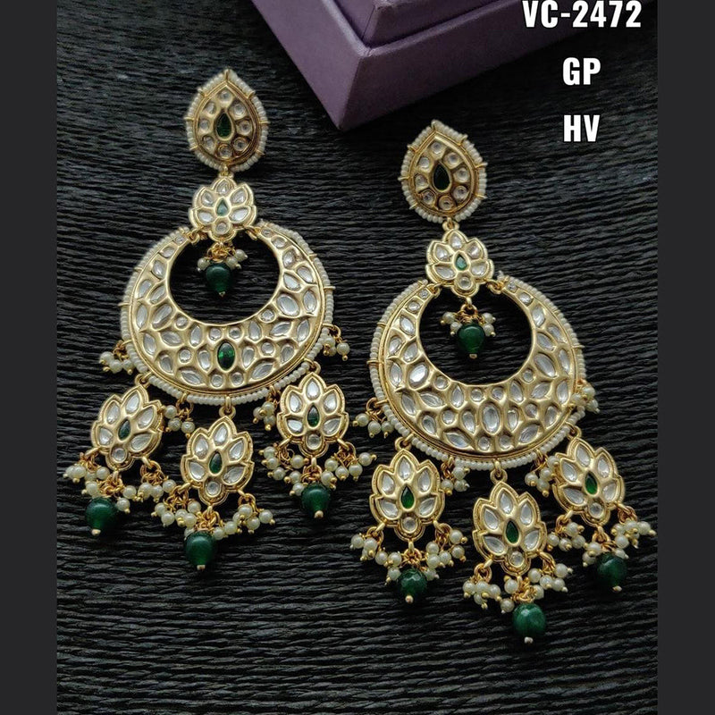 Vivah Creation Kundan Dangler Earrings