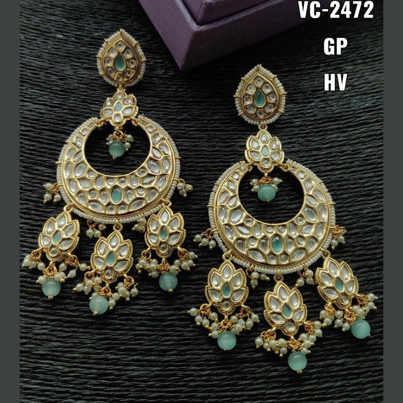 Vivah Creation Kundan Dangler Earrings