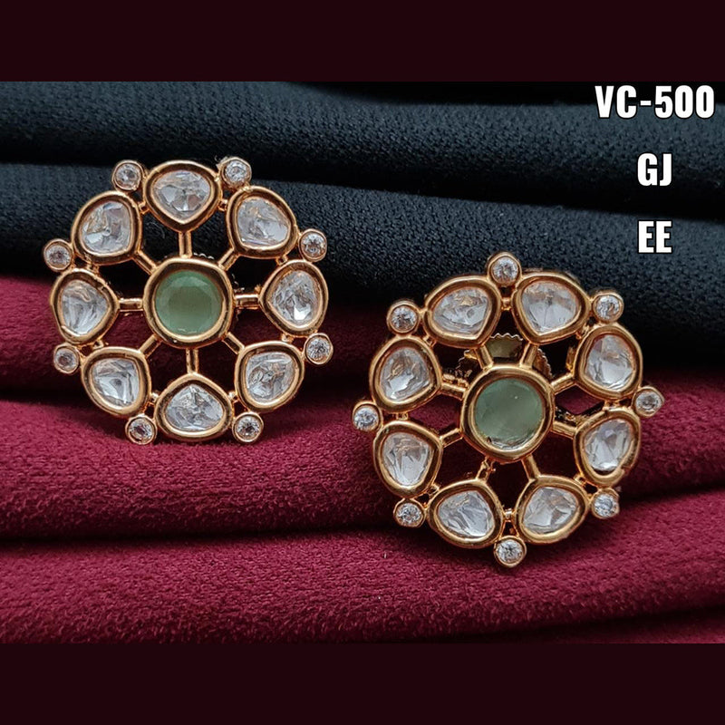 Vivah Creation Kundan Stud Earrings