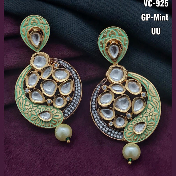 Vivah Creation Kundan Dangler Earrings