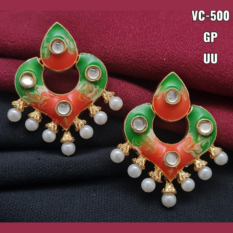 Vivah Creation Kundan Earrings