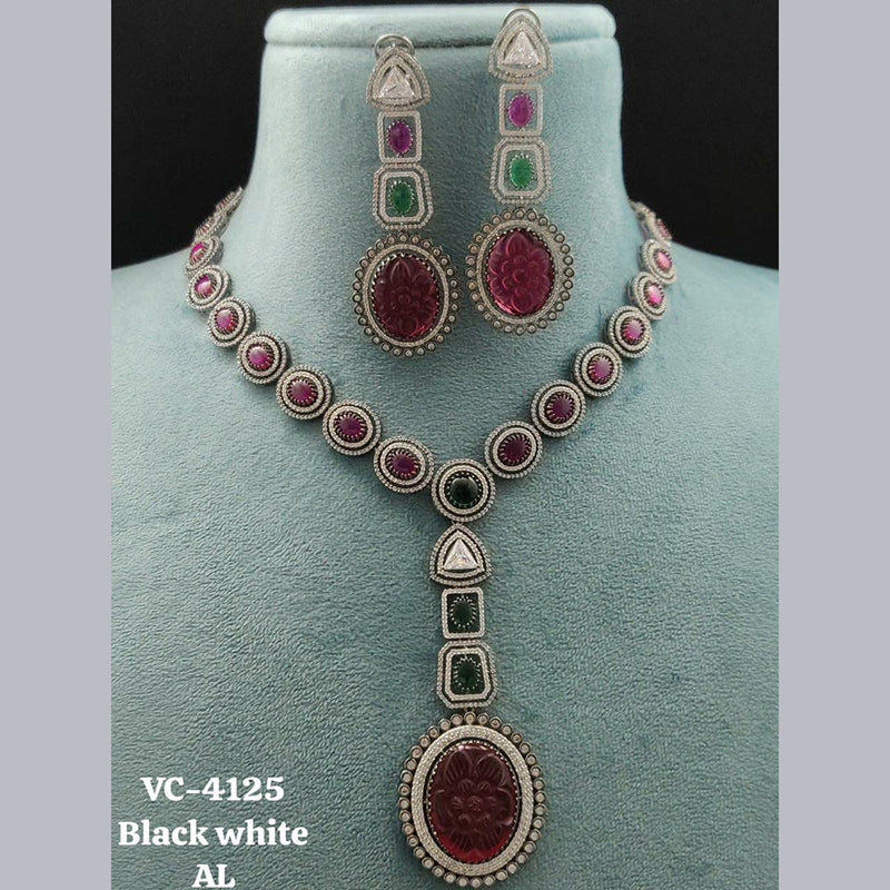 Vivah Creations AD Necklace Set