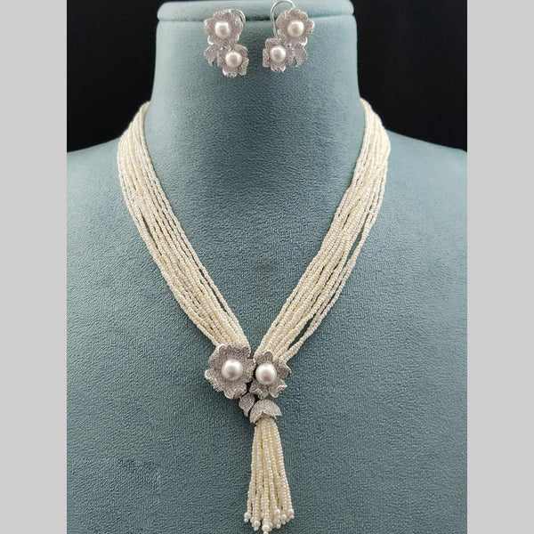 Vivah Creations Pearl Necklace Set