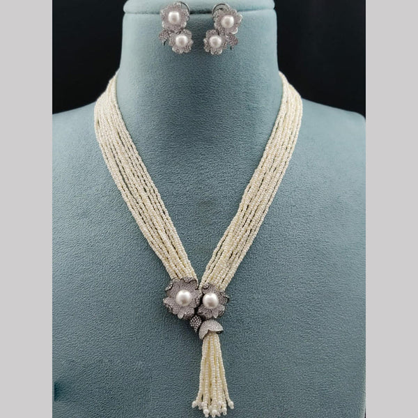 Vivah Creations Pearl Necklace Set