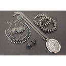 Akruti Collection Oxidised Combo Set