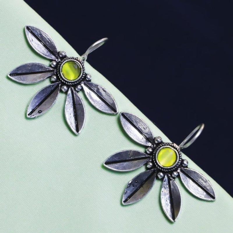Akruti Collection Oxidised Plated Dangler Earrings