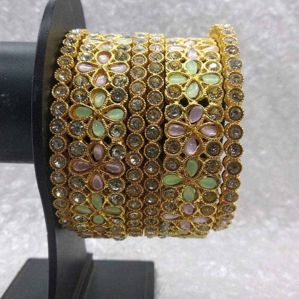 Star Bangles Gold Plated Bangle Set