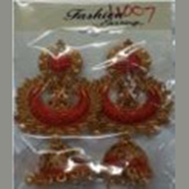 Infinity Jewels Jhumki Earrings