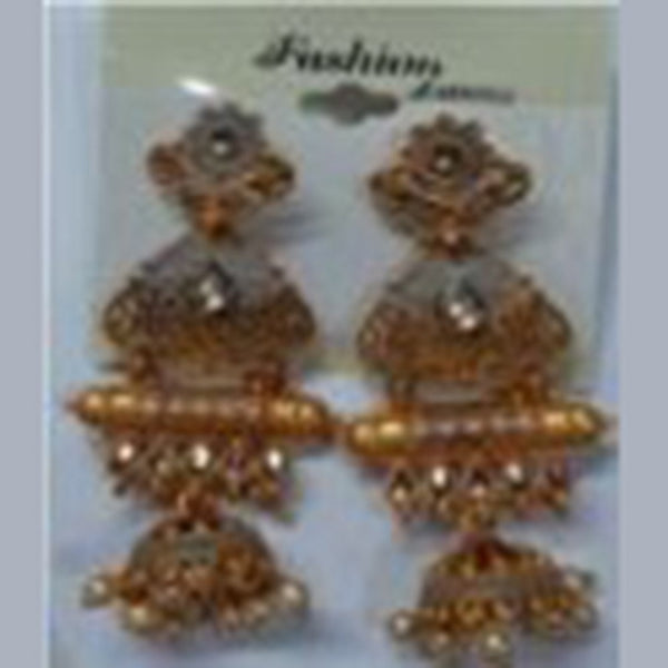 Infinity Jewels Jhumki Earrings