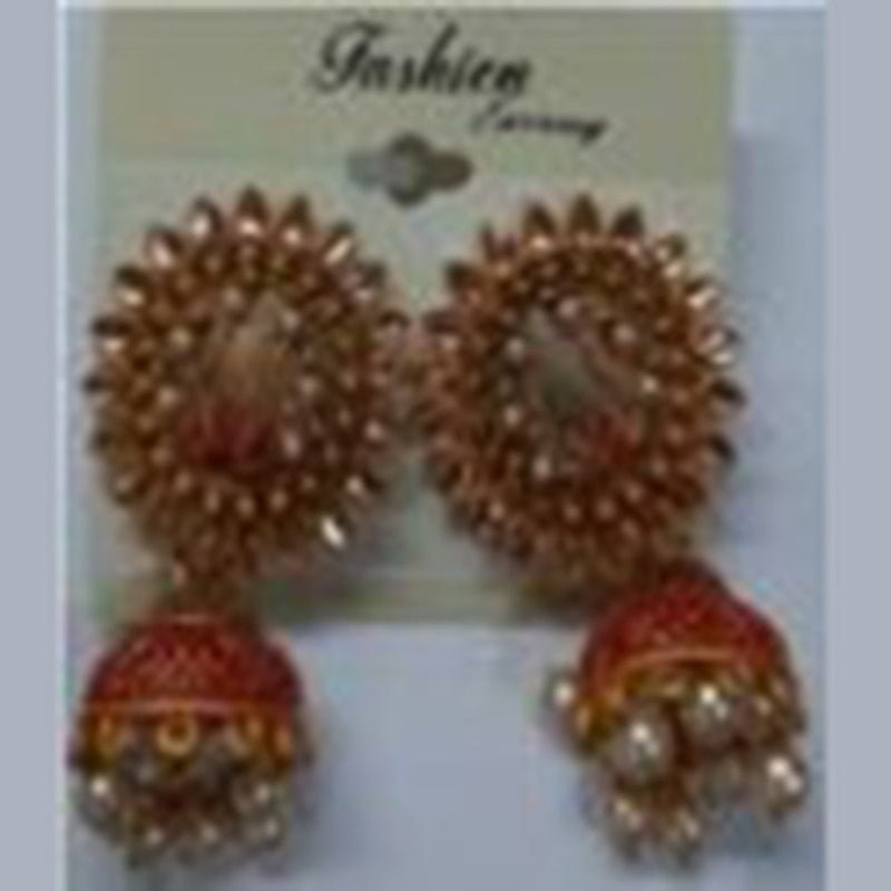 Infinity Jewels Jhumki Earrings