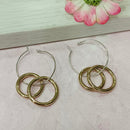 Infinity Jewels Gold Plated Hypoallergenic Nickel Free Hoop Earrings