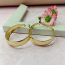 Infinity Jewels Gold Plated Hypoallergenic Nickel Free Hoop Earrings