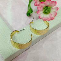 Infinity Jewels Gold Plated Hypoallergenic Nickel Free Hoop Earrings