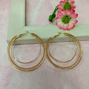 Infinity Jewels Gold Plated Hypoallergenic Nickel Free Hoop Earrings