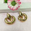 Infinity Jewels Gold Plated Hypoallergenic Nickel Free Stud Earrings