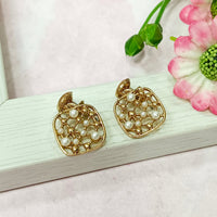 Infinity Jewels Gold Plated Hypoallergenic Nickel Free Stud Earrings