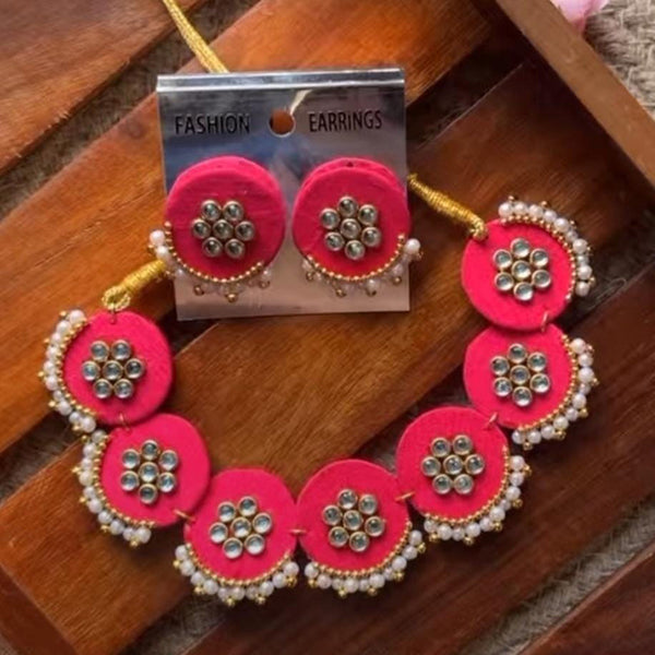 Shrijicreation Handmade Choker Necklace Set