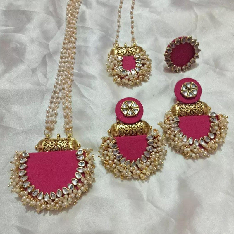 Shrijicreation Handmade Necklace Set