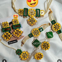 Shrijicreation Handmade Gold Plated Combo Set ( Customize)