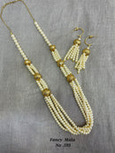 Jyoti Arts Gold Plated Beads Long Necklace Set