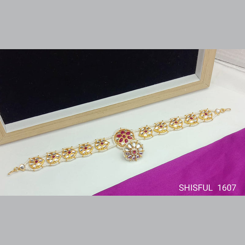 SP Jewellery Gold Plated Sheeshphool
