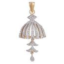 Morini AD Stone Gold Plated Pendant - 1202105