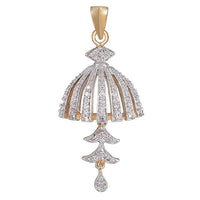 Morini AD Stone Gold Plated Pendant - 1202105