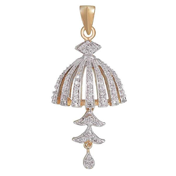 Morini AD Stone Gold Plated Pendant - 1202105