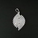 Kriaa AD Stone Rhodium Plated Pendant - 1202187