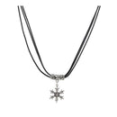Urthn Rhodium Plated Pendant - 1202224