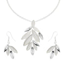 Urthn Silver Plated Pendant Set - 1202504