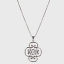 Urthn Rhodium Plated Chain Pendant - 1203004