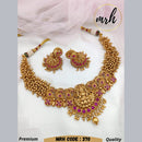 Jewel Addiction Gold Plated Temple Necklace Set