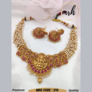 Jewel Addiction Gold Plated Temple Necklace Set
