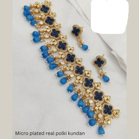 Jewel Addiction Gold Plated Kundan Choker Necklace Set