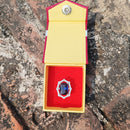 BK Fashion Silver Plated AD Ring