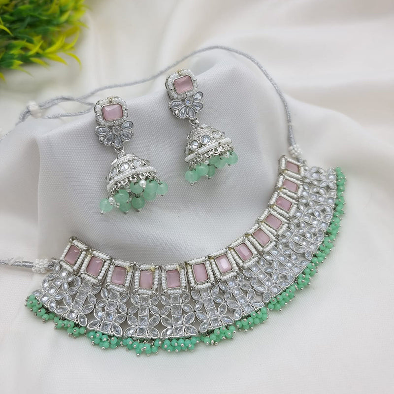 JCM Silver Plated Necklace Set