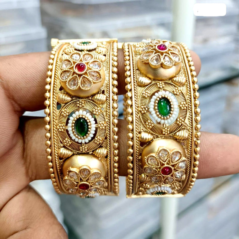 JCM Gold Plated Pota Openable Bangles