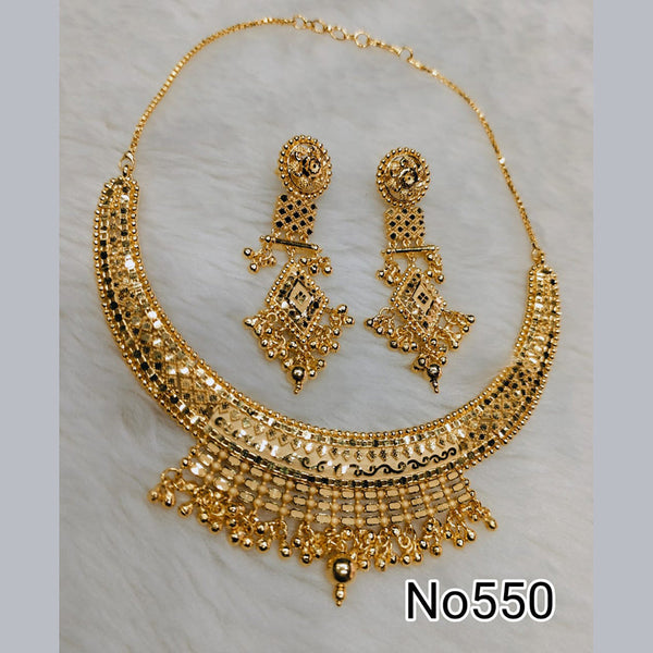 Sunrise Gold Forming Gold Necklace Set