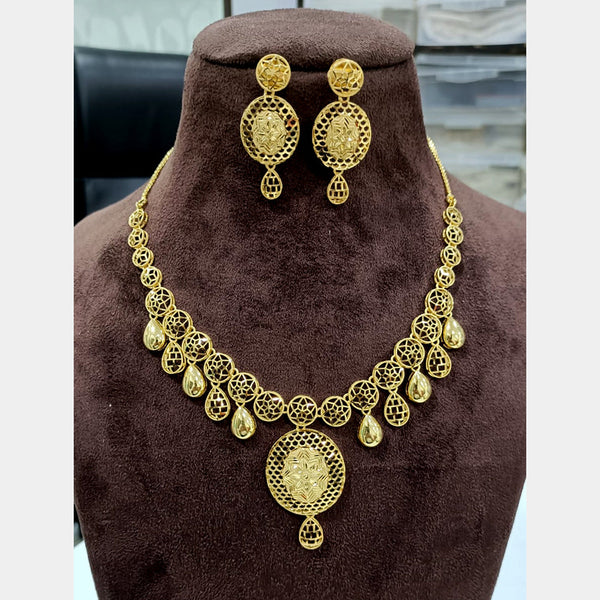 Sunrise Gold Forming Gold Necklace Set