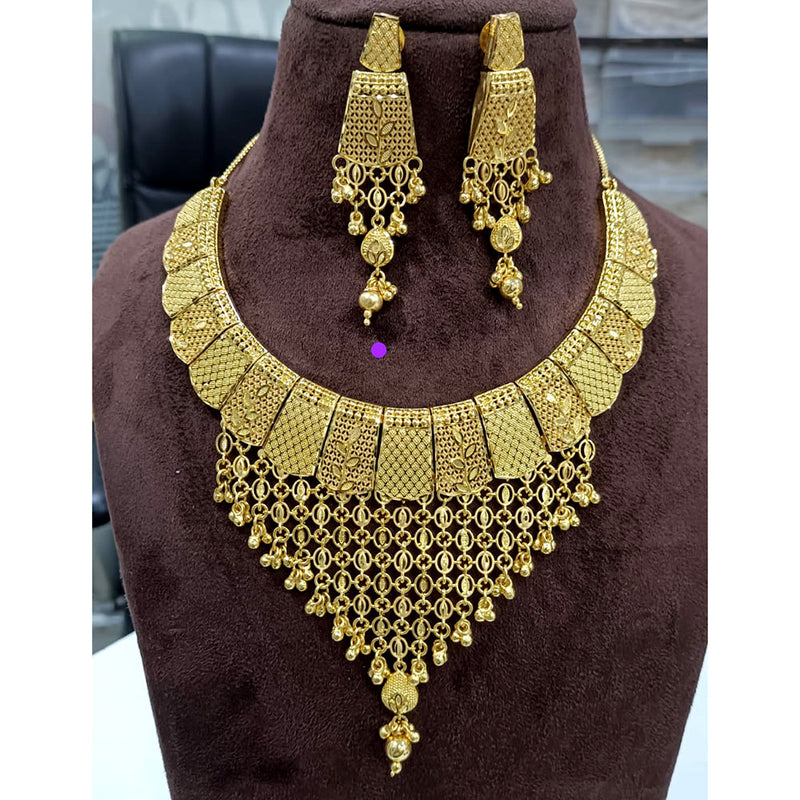 Sunrise Gold  Forming  Necklace Set