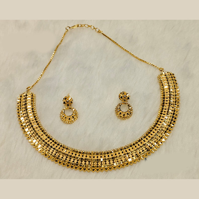 Sunrise Gold  Forming  Necklace Set