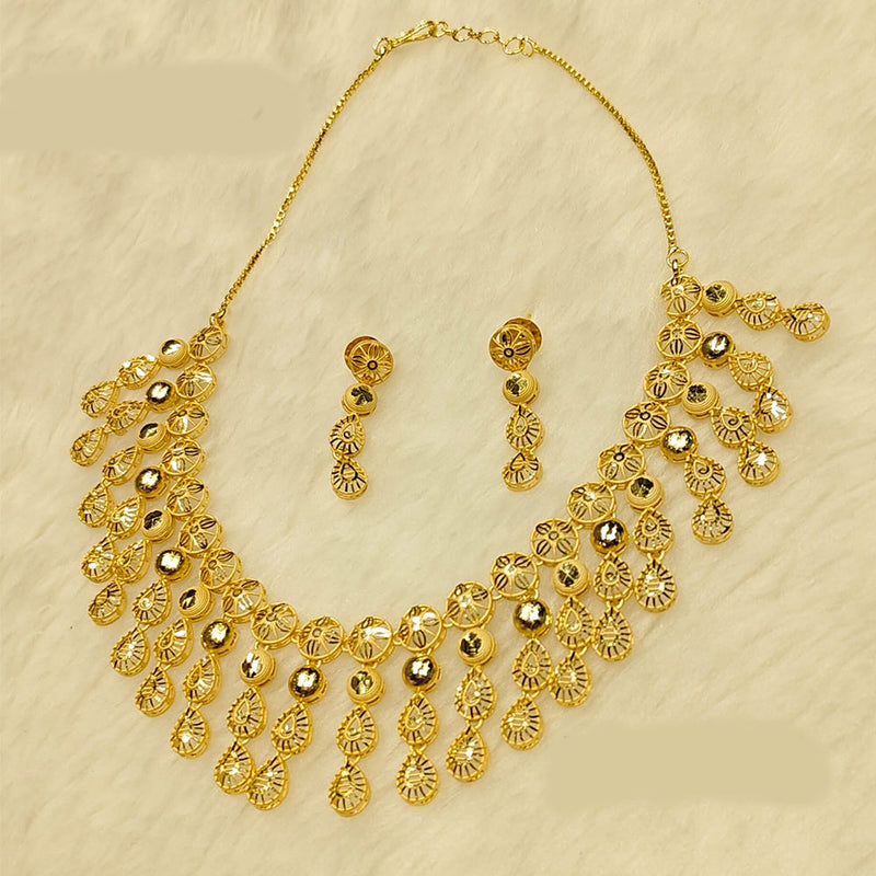 Sunrise Gold Forming Gold Necklace Set