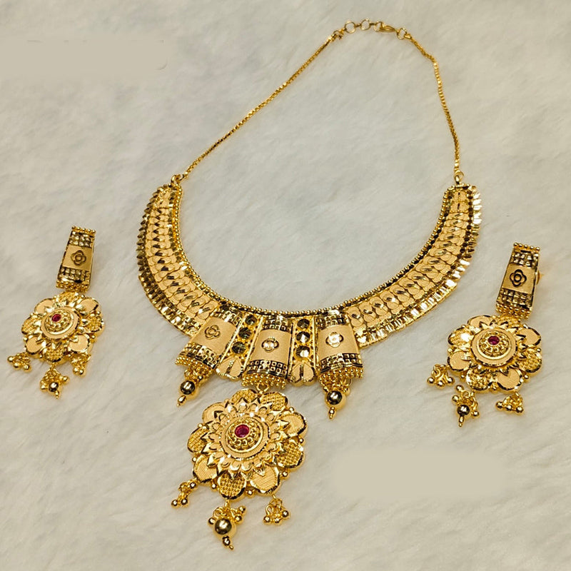 Sunrise Gold Forming Gold Necklace Set