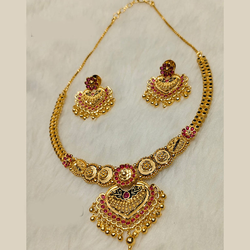 Sunrise Gold Forming Gold Necklace Set