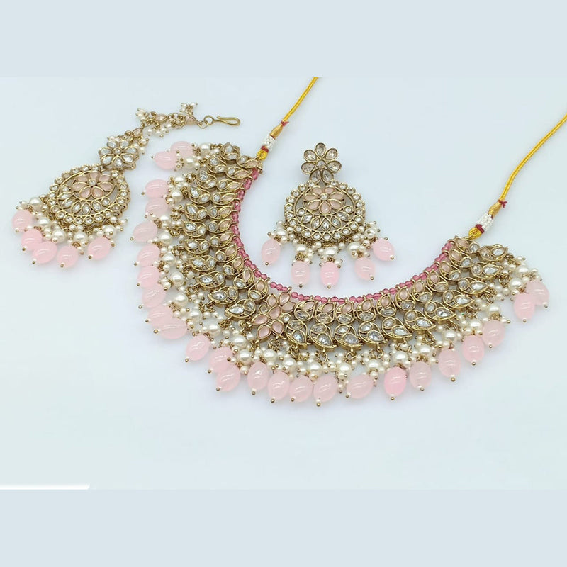 Rani Sati Jewels Reverse AD Necklace Set